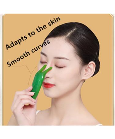 Gua Sha Facial Tools - Nose Scraping Face & Body Massage | Relieve Rhinitis & Reduce Puffiness - Buy Online on GoSupps.com