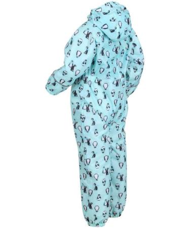 Regatta Kids Print Splat 2 Snowsuit 4 Years - Cool Aqua Penguin - Buy Online on GoSupps.com