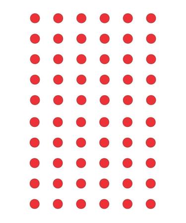 Round Velvet Red Bindi for Women | Small Kumkum Bindis - Stylish Fashion Accessory - Buy Online on GoSupps.com