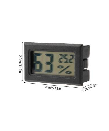 Garosa Embedded Digital Hygrometer Thermometer Accurate Humidity Monitor Fast Temperature Meter with Built-in Probe - Buy Online on GoSupps.com