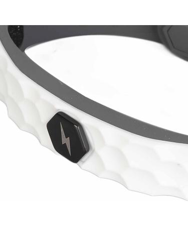 Brrnoo Antistatic Bracelet for Men & Women - Magnetic Winter Bracelet for Electrostatic Removal | White - Buy Online on GoSupps.com