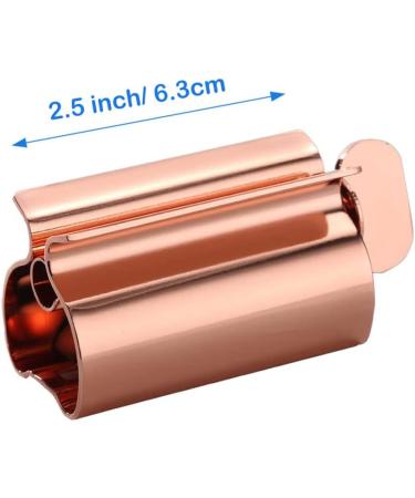 UDQYQ Stainless Steel Toothpaste Squeezer - 3-Pack Tubes Queys Tubin Press for Maximum Squeeze Coral Color | International Shipping Available - Buy Online on GoSupps.com