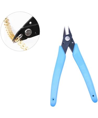 Ipetboom Cuticle Nipper Rhinestone Remover Tool Art Rhinestone Remover Pedicure Manicure Tool Jewelry Removal Pliers Jewlery Rhinestone Jewelry Metal Removal Plier Nail Diagonal Pliers 13*5cm Blue - Buy Online on GoSupps.com
