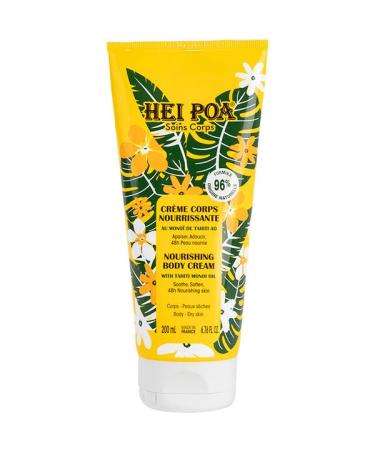 Hei Poa Monoï Nourishing Body Cream 210ml for Dry to Very Dry Skin