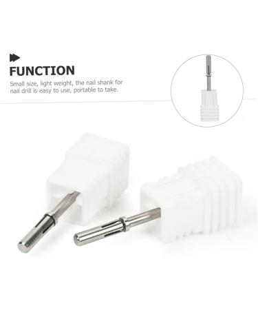 FOMIYES Nail Shank for Women Drill Shank for Nails Manicure Art Drill Shank Drill Shank Replacement for Acrylic Women Manicure Supplies Tungsten Steel Small Women's Nail Drill - Buy Online on GoSupps.com