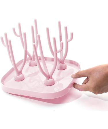 Kiuiom Rappelliere Asciuga Biberon Rosa - Salvaspazio Stendino Scolabiberon per Bottiglie | Acquista Online con Spedizione Internazionale - Buy Online on GoSupps.com