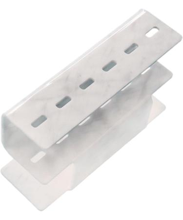 Fenteer 6 Hole Eyelash Tweezers Display Stand | Marble Acrylic Storage Organizer for Beauty Essentials - International Shipping Available - Buy Online on GoSupps.com