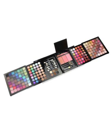 Jascherry 177 Color Eyeshadow Palette & Makeup Kit - Professional Cosmetics Case with Concealer Blush Bronzer Eyebrow Powder & Lip Gloss for Daily Use - International Shipping Available - Buy Online on GoSupps.com