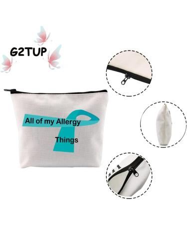 Allergy Things Funny Medicine Storage Bag for Women - G2TUP Travel Medical Bag - Buy Online on GoSupps.com