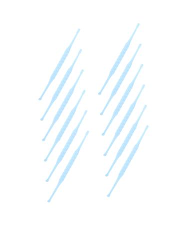 SOPOTUTU 12Pcs Plastic Ear Wax Picker Clean Tool Smooth Dual Ended Design Premium Plastic for Safe Ear Cleaning Easy to Carry Random Colors for Personal Random Color