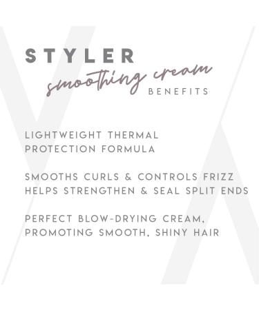 Aluram Coconut Water Smoothing Cream | Marula & Jojoba Oils | 6 Fl Oz | For Blow Drying & Curling | Clean Beauty, Sulfate & Paraben Free - Buy Online on GoSupps.com