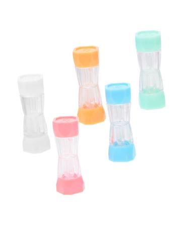 Solustre 15 STK contact lens container Contact lenses Case storage container LINENENETUI LINSENSTUI LINSENHASTER COLORNATION LINES CHIND CONSE Abs medical colors x 3 pieces 5.8x1.9x1.9cmx3PCs
