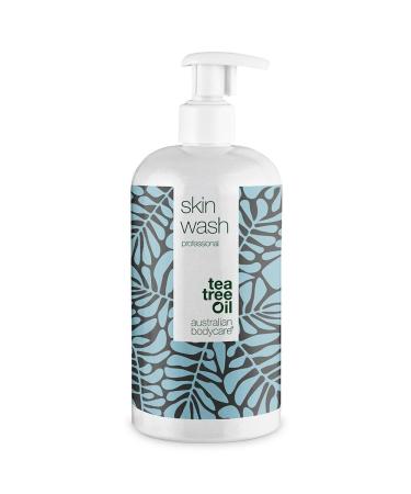 Australian Bodycare Skin Wash Professional 500 ml | Tea Tree Oil Body Wash for the Skin | Relieves Spots and Pimples Acne Body Odor & smelly feet | Effective after shaving and waxing