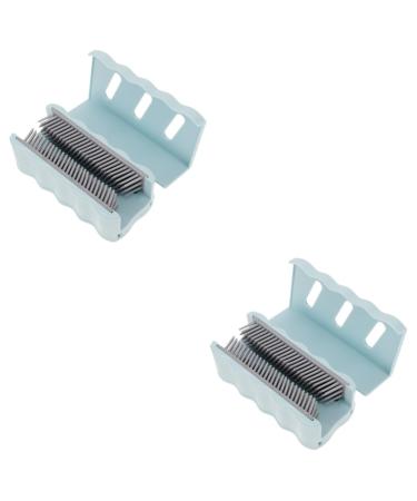 Angoily 2pcs Hair Collector Shower Hair Catcher Wall Hair Hair Dryer Detachable Plastic 10.50X5.50X4.50CMx2pcs As Shownx2pcs