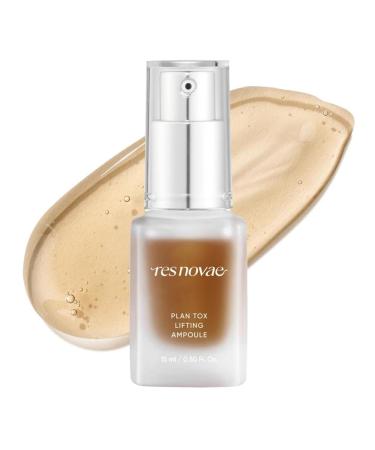 Resnovae Plan Tox Lifting Ampoule Firming & Revitalizing Serum with Botanical Extracts Lightweight Gel-to-Liquid Texture 15ml PLAN TOX 15ml