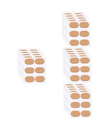 GLEAVI 20 Sheets Anti-wear Corn Stickers Gel Cushion Stickers Corn Bandages for Toes Corn Pads for Feet High Heel Grip Heel Protection Gel Self-Adhesive Cotton Corn Kernels