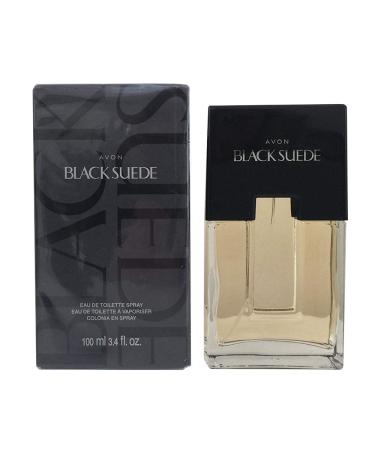 Avon Black Suede for Men Eau De Toilette Spray - 3.4 Ounce