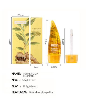 Natural Lip Plumper Serum for Hydration & Fuller Lips - Lip Enhancer Gloss 5ml - Buy Online on GoSupps.com