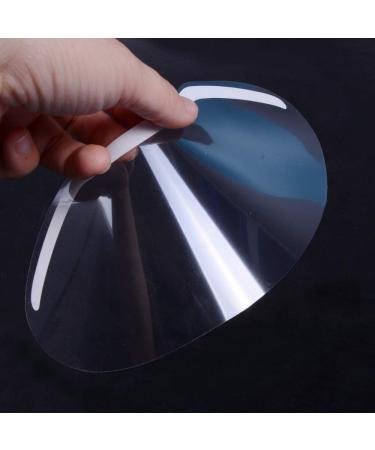 Lwtosis Transparent Hairspray Shield Mask for Hairdressers - 100pcs Face Protection for Salon & Barber Use - Buy Online on GoSupps.com