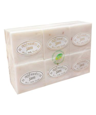 Maruomiki 10pcs Thai Rice Soap 65g - Handmade Rice Milk & Goat Milk Whitening Soap (Pack of 5) - Buy Online on GoSupps.com