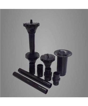 Angoter Fountain Pump Nozzle Set Multifunction Plastic Waterfall Garden Spray Heads for Pool Pond Fountain Submersible Pump - Buy Online on GoSupps.com