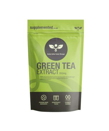 Green Tea Extract 180 Capsules 850mg High Strength Capsules Powerful Antioxidant UK Made. Pharmaceutical Grade