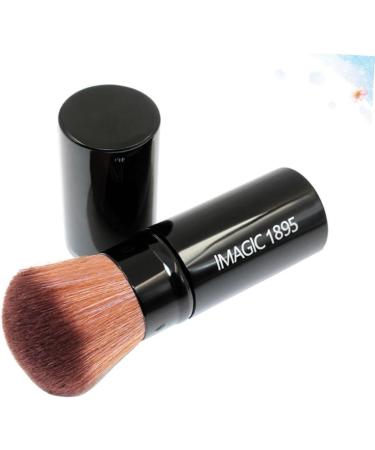 minkissy 1pc Foundation Brush for Blush Face Brush Foundation Makeup Retractable Brush Flat Top Foundation Brush Professional Makeup Brush Cosmetics Brush Carry Powder Miss M Black - Buy Online on GoSupps.com
