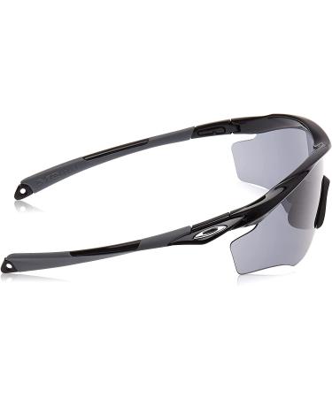 Oakley Men's Oo9343 M2 Frame XL Shield Sunglasses - Polished Black/Grey - 45mm - Buy Online on GoSupps.com