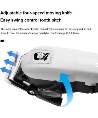 Professional Electric Hair Clipper for Men - Rechargeable Trimmer with LCD Display | Ideal Hair Cutting Tool for Home Use - Buy Online on GoSupps.com