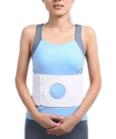 Stoma Support Hernia Belt Ostomy Belt Wear On The Abdominal Stoma To Fix Bag Breathable And Stretchy For Colostomy Bag Abdominal Ventral Inguinal Hernia (Size : X-Large)
