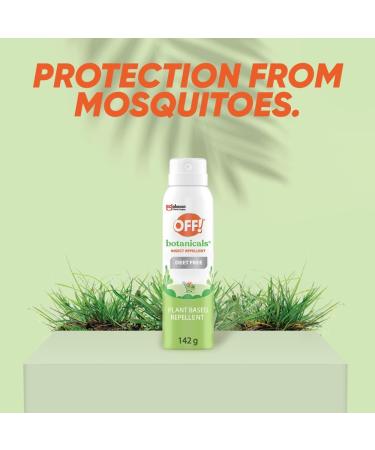 OFF! Botanicals Deet Free Plant-based Insect and Mosquito Repellent Aerosol Non-Greasy and Non-Sticky on Skin No Added Dyes or Fragrance 142g - Buy Online on GoSupps.com