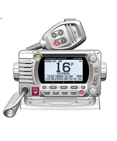 Standard Horizon GX1800GW White 25W VHF/GPS/Second Station Explorer Series