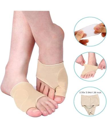 Bunion Corrector Foot Support Brace - Hallux Valgus & Hammer Toe Splint - Relief Sock with Toe Separator & Cushion Guards - Buy Online on GoSupps.com
