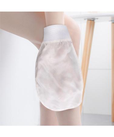 100% Silk Peeling Body Glove - Exfoliating Shower Gloves for All Skin Types | 2 Pieces Massage & Cleanse - Buy Online on GoSupps.com
