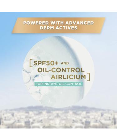 L Or al Paris Sunscreen Lightweight Matte Sunscreen For Oily Skin UVA & UVB Protection With SPF 50 PA+++ Matte & Fresh UV Defender Serum Protector 50 ml - Buy Online on GoSupps.com