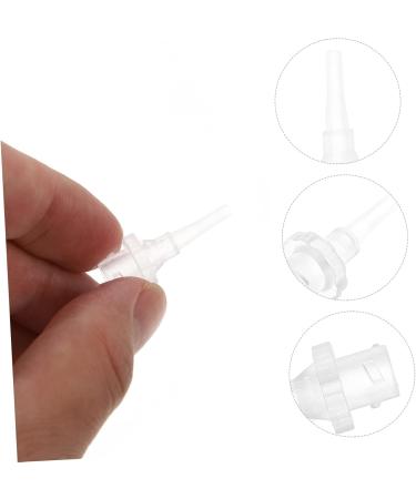 PartyKindom 100Pcs Disposable Ear Washer Tips Premium Replacement Tips for Ear Wax Removal Fit for Adults and Secure Connection for Ear Irrigation Cleaning - Buy Online on GoSupps.com