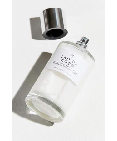 Lait De Coco Hair + Body Mist 3.4 Fl.Oz - Bergamot Vanilla Praline Coconut - Long-Lasting Freshness - Perfumed Mist - Buy Online on GoSupps.com