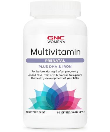 GNC Women's Multivitamin Prenatal Formula with DHA & Iron - Buy Online on GoSupps.com