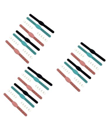 Gleavi protective mask 24 pc. Extension of the mask strap mask Ear rope buckle mask strap buckle mask cord buckle mask strap adjuster tab earshog strap 16x1.5cmx3pcs