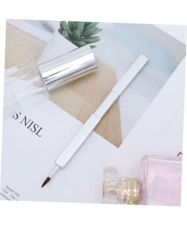 FRCOLOR 3pcs Makeup Brush Set - Lipstick Applicator & Small Mirrors - Portable White Lip Brush Tool Kit for Crafts - Buy Online on GoSupps.com