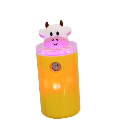 Housoutil Car Aromatherapy Diffuser Moisturizer Diffuser Mini Humidifier Skin Steamer Skin Care Humidifier Carry Travel Size 3.8x3.8x10.8cm