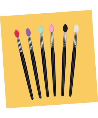 FRCOLOR 5pcs Eye Shadow Brush Gel Eyeliner Pencil Silicone Eye Brush Eyeshadow Cosmetic Handle - Buy Online on GoSupps.com