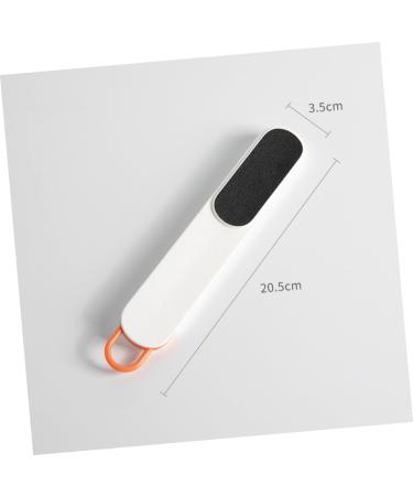 POPETPOP 1pc Foot Rubbing Board Nursing Foot for Dead Skin Coarse Callus Remover Foot Callus File Pedicure Tool Dead Skin Not Hurt White Abs Pedicure Brush - Buy Online on GoSupps.com