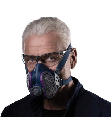 GVS Elipse Dust Half Mask Respirator with replaceable and reusable filters included Medium/Large P100 Mask Respirator - Buy Online on GoSupps.com