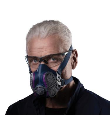 GVS Elipse P100 Dust Half Mask Respirator | Blue | Reusable Filters Included - Buy Online on GoSupps.com