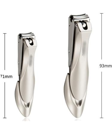 HCHGJKN Nail Clippers Stainless Steel Splash Nail Clipper Nail Clipper Set Nail Tools(Small) - Buy Online on GoSupps.com