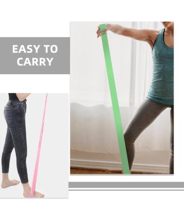 Buy Beaupretty 5pcs Resistance Bands - Elastic Workout Bands for Yoga Pilates & Home Gym - International Shipping Available - Buy Online on GoSupps.com