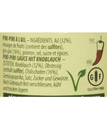 Piri Piri Garlic Sauce Quinta d'Avo 95 ml - Pack of 6 - Buy Online on GoSupps.com