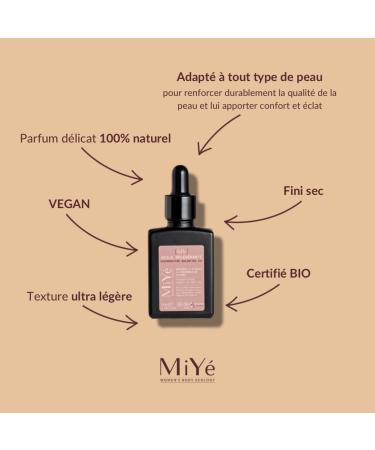 MiY | Regenerating Face Oil | Jojoba Oil Flax Borage & Grapeseed | Organic Face Care | All Skin Types | 15ml - Buy Online on GoSupps.com