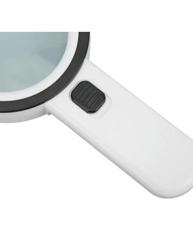 Portable Handheld Magnifier Glass Magnifier 8cm 30X Handheld Optical Magnifier High Power with 12 LED Lights Magnifiers Full of Stars - Buy Online on GoSupps.com